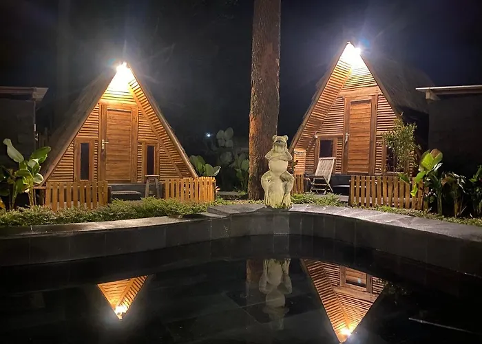 Privatunterkunft Triangle House And Hot Spring *