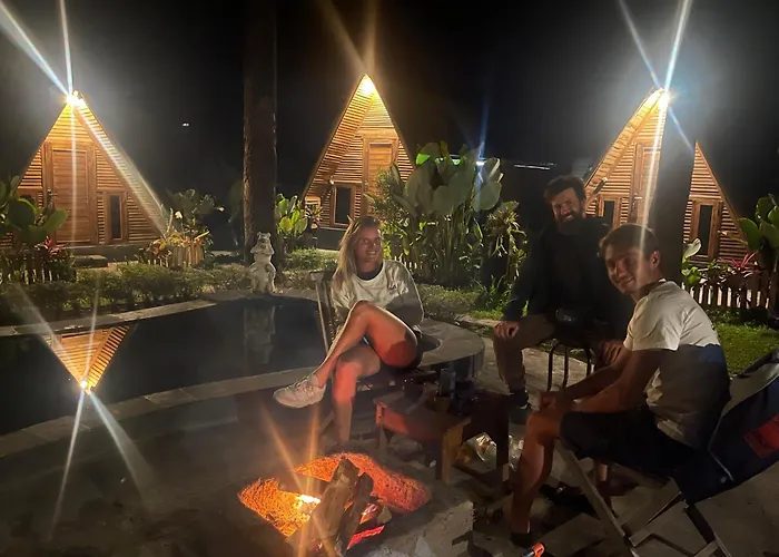 ホームステイ Triangle House And Hot Spring *