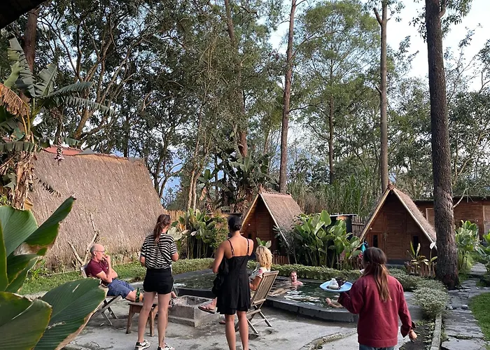 Triangle House And Hot Spring ホームステイ Kintamani