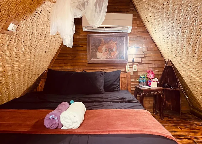 ホームステイ Triangle House And Hot Spring Kintamani